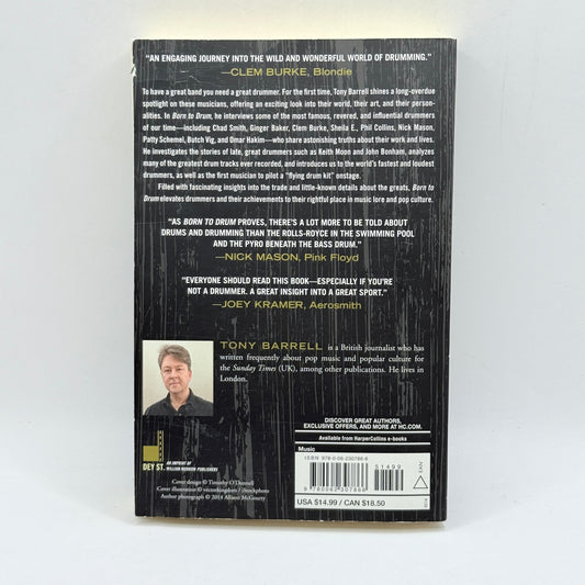 Born to Drum by Tony Barrell