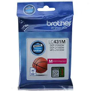 Brother LC431M Genuine Magenta Ink Cartridge