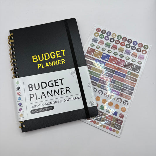 Budget Planner – A5 Size (5.5” x 8.5”)
