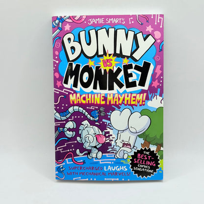 Bunny vs Monkey Machine Mayhem! by Jamie Smart