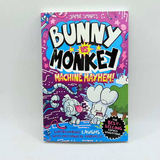 Bunny vs Monkey Machine Mayhem! by Jamie Smart