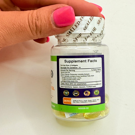 Buporai Sacha Inchi Oil 550mg