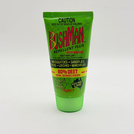 Bushman Plus 80% Deet DryGel Insect Repellent 75g