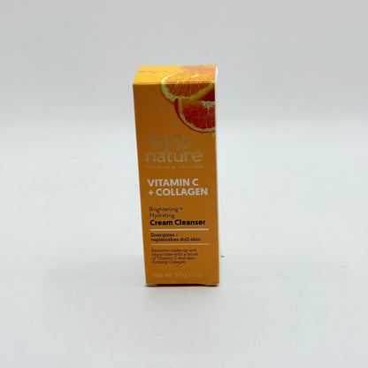 By Nature Vitamin C + Collagen Cream Cleanser 30g