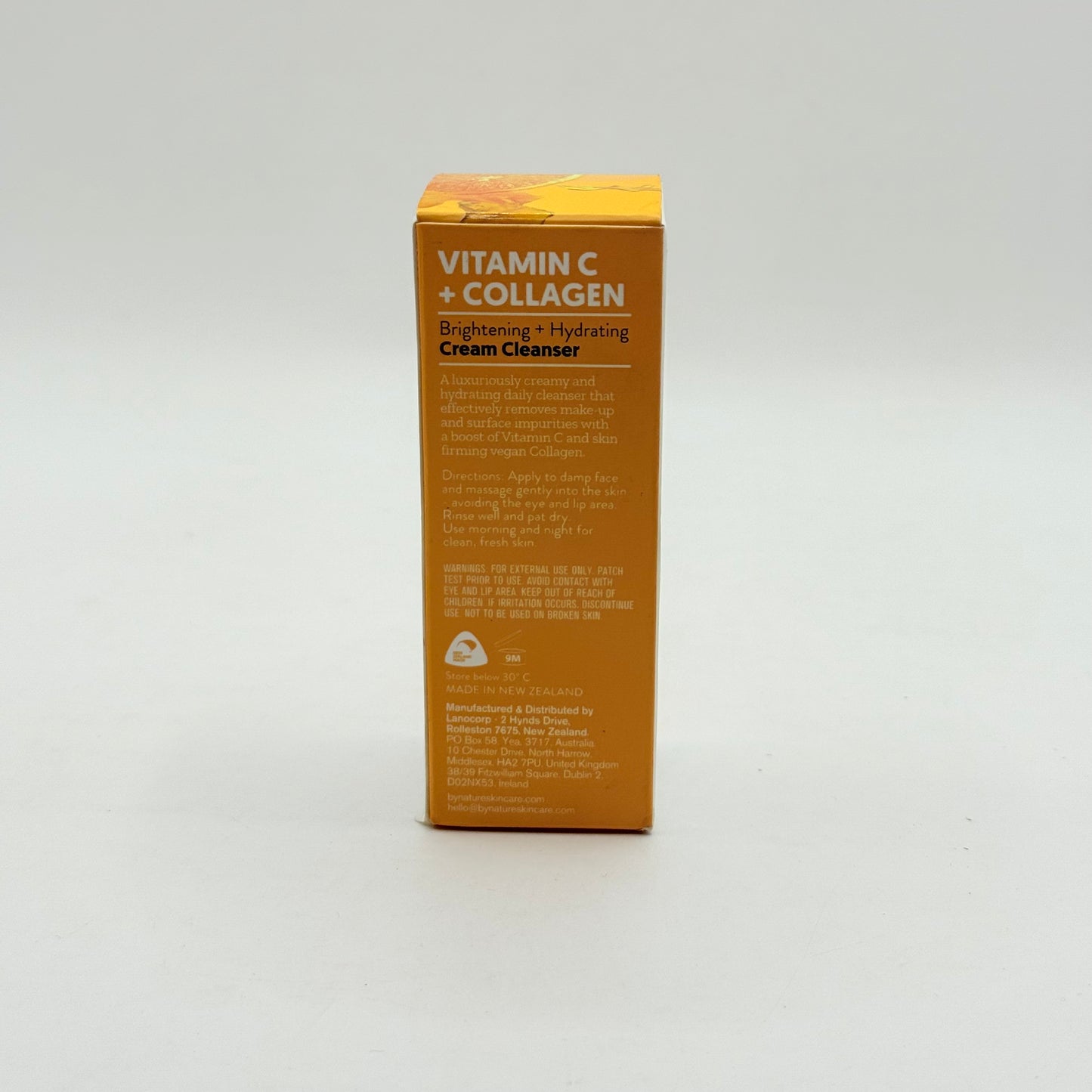 By Nature Vitamin C + Collagen Cream Cleanser 30g