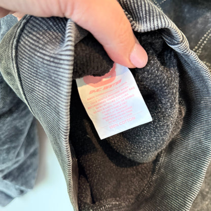 Bye Bambi Elijah Diamante Hoodie - Stone Wash - Size L