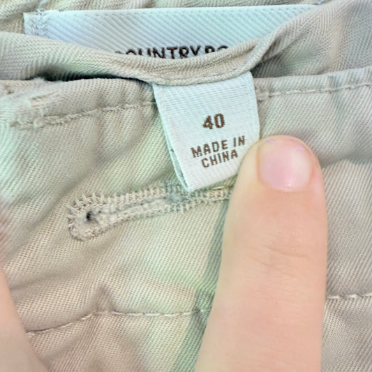 COUNTRY ROAD Chino Trousers in Beige - Size 40