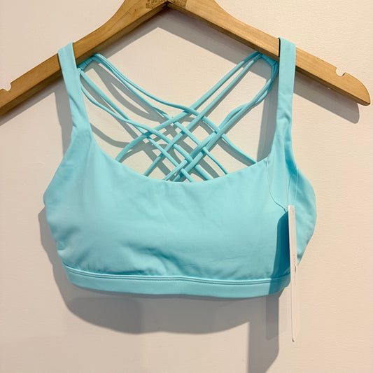 Crz yoga sports bra – light blue – size xs - sports bras top sports