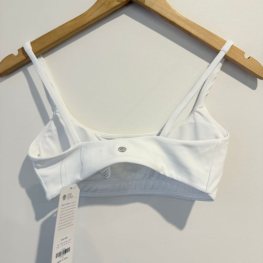 Crz yoga sports bra – white – size xs / 8 - sports bras sports