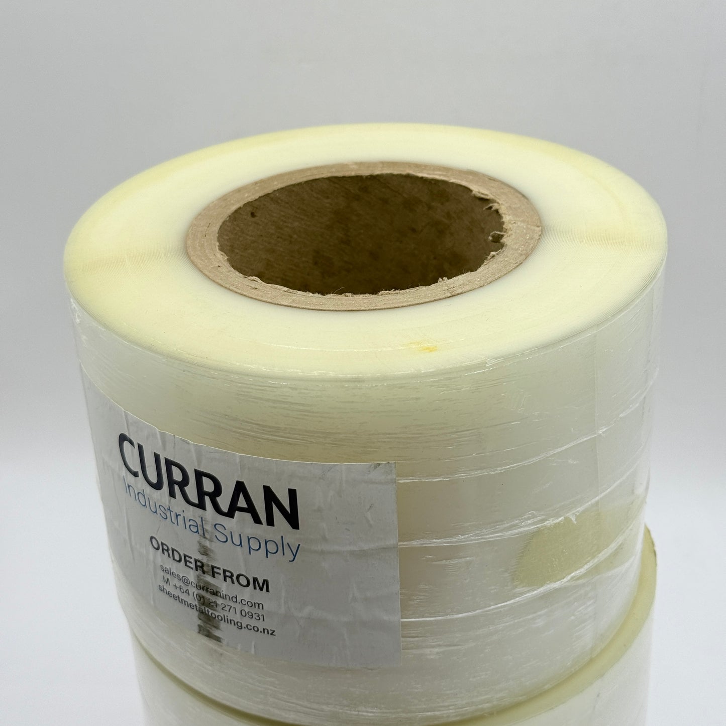 CURRAN Industrial Clear Poly Film Rolls (2 Pack)