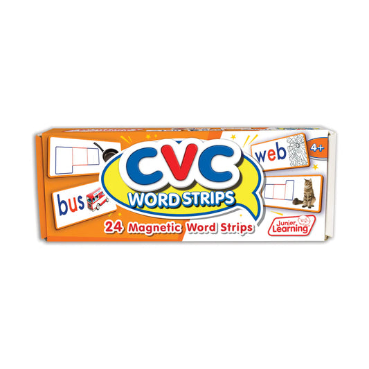 CVC Word Strips – 24 Magnetic Word Strips