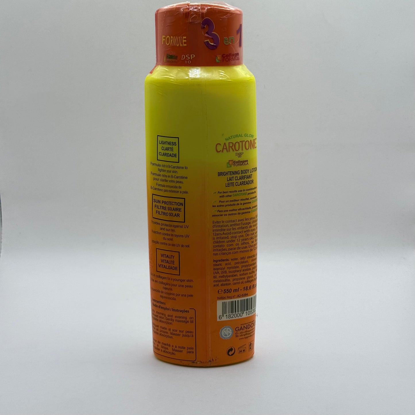 Carotone Natural Glow Brightening Body Lotion  550ml (18.6 fl.oz)