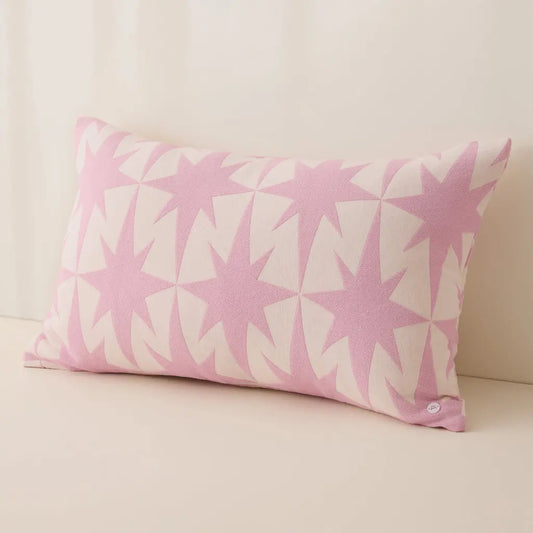 Sheet Society Charlie Cotton Cushion Cover – 65 × 40 cm