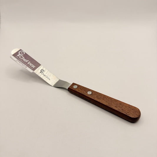 Chef inox cranked spatula 100 x 19mm - spatulas original photo - what’s new home&living materials