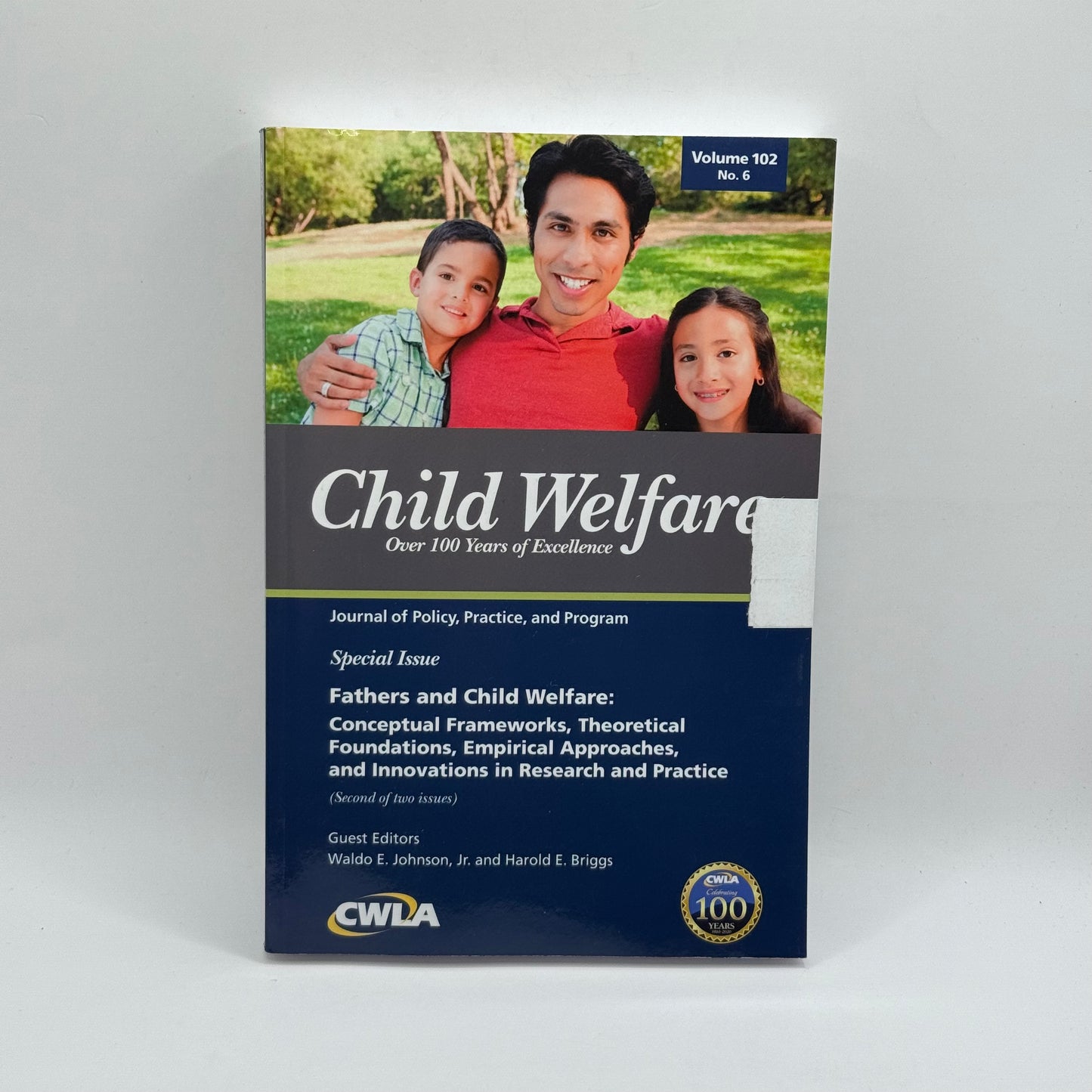 Child Welfare Journal Vol 102 Fathers and Child Welfare by Waldo E. Johnson, Jr. and Harold E. Briggs