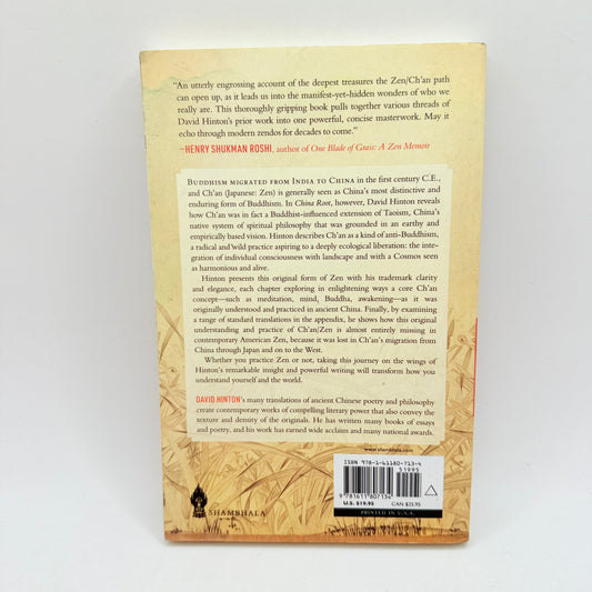 China root: taoism ch’an and original zen - print books condition: used - what’s new printed media
