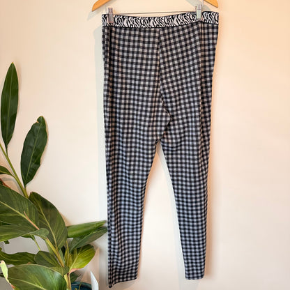Classified with love gingham & zebra leggings - 2xl - leggings bottom - original photo - what’s new women’s apparel