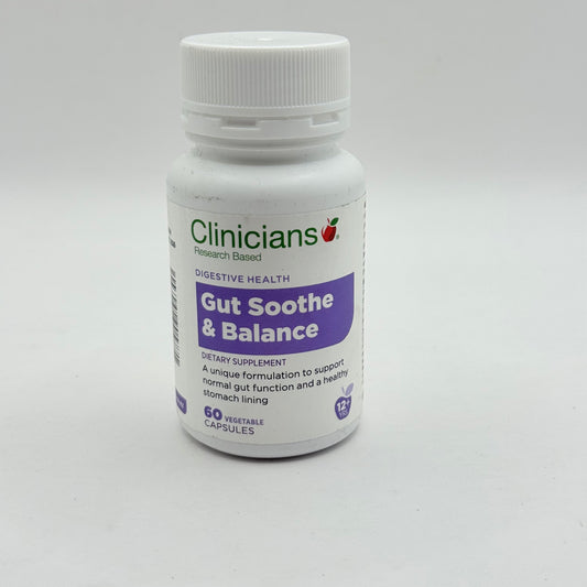 Clinicians Gut Soothe & Balance 60 caps