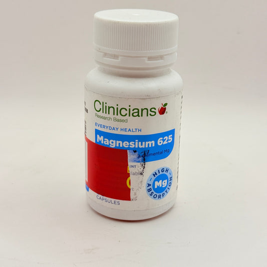 Clinicians Magnesium 625 - High Absorption - 90 caps