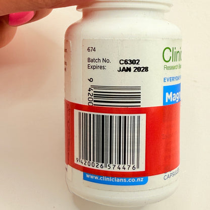 Clinicians Magnesium 625 - High Absorption - 90 caps