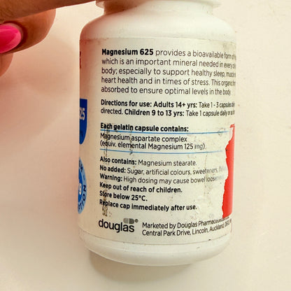 Clinicians Magnesium 625 - High Absorption - 90 caps