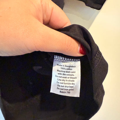 Cloke Kids Plain Black Cotton T-Shirt
