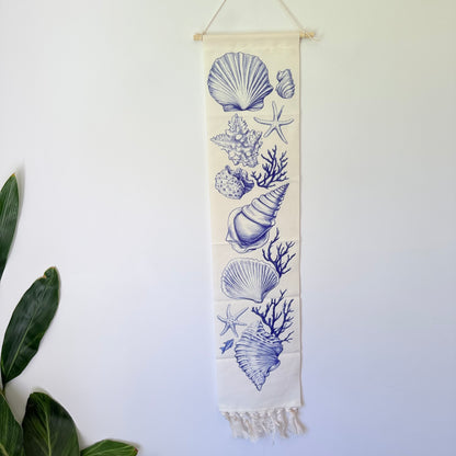 Coastal Seashell Wall Hanging Banner