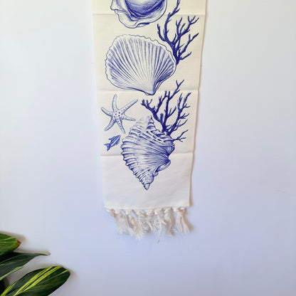 Coastal Seashell Wall Hanging Banner