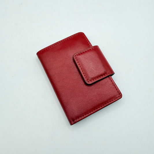 Colorado RFID Protected Red Leather Wallet