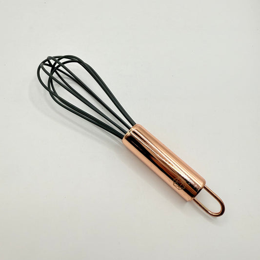 Sacred Taste Mini Copper Whisk - Copper/Black
