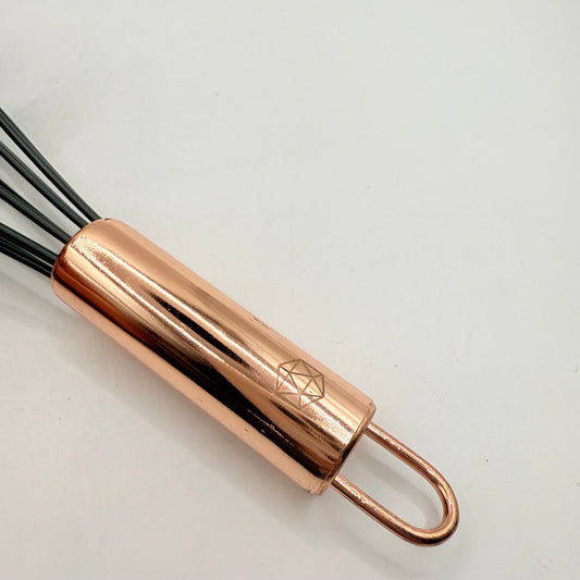 Sacred Taste Mini Copper Whisk - Copper/Black