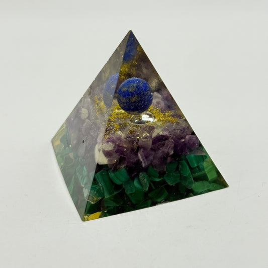 Cosmic Healing Energy Crystal Pyramid