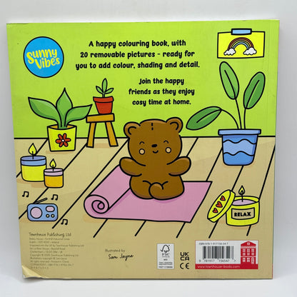 Cosy and Calm Cute & Bold Colouring Book by Sam Jayne
