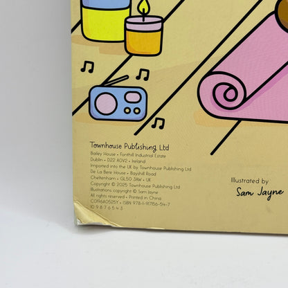 Cosy and Calm Cute & Bold Colouring Book by Sam Jayne