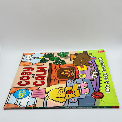 Cosy and Calm Cute & Bold Colouring Book by Sam Jayne