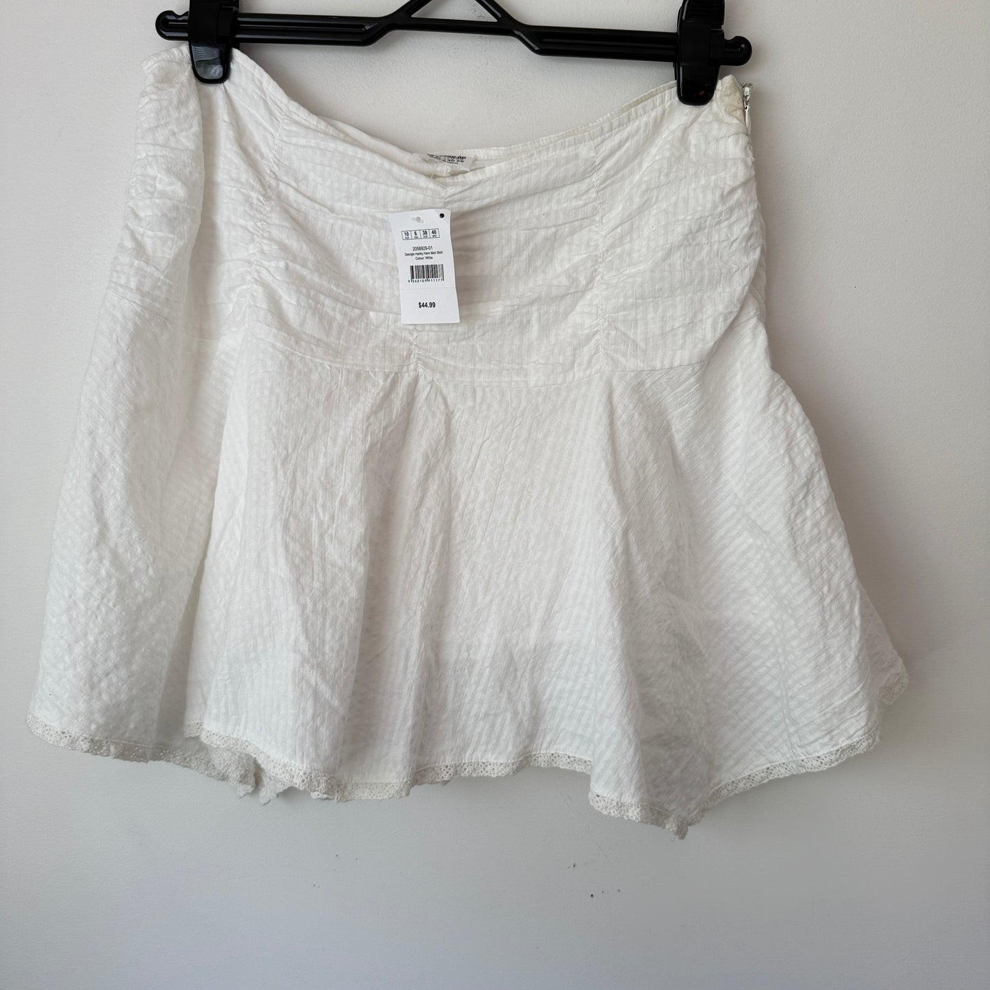 Cotton On Georgie Hanky Hem Mini Skirt Size 10