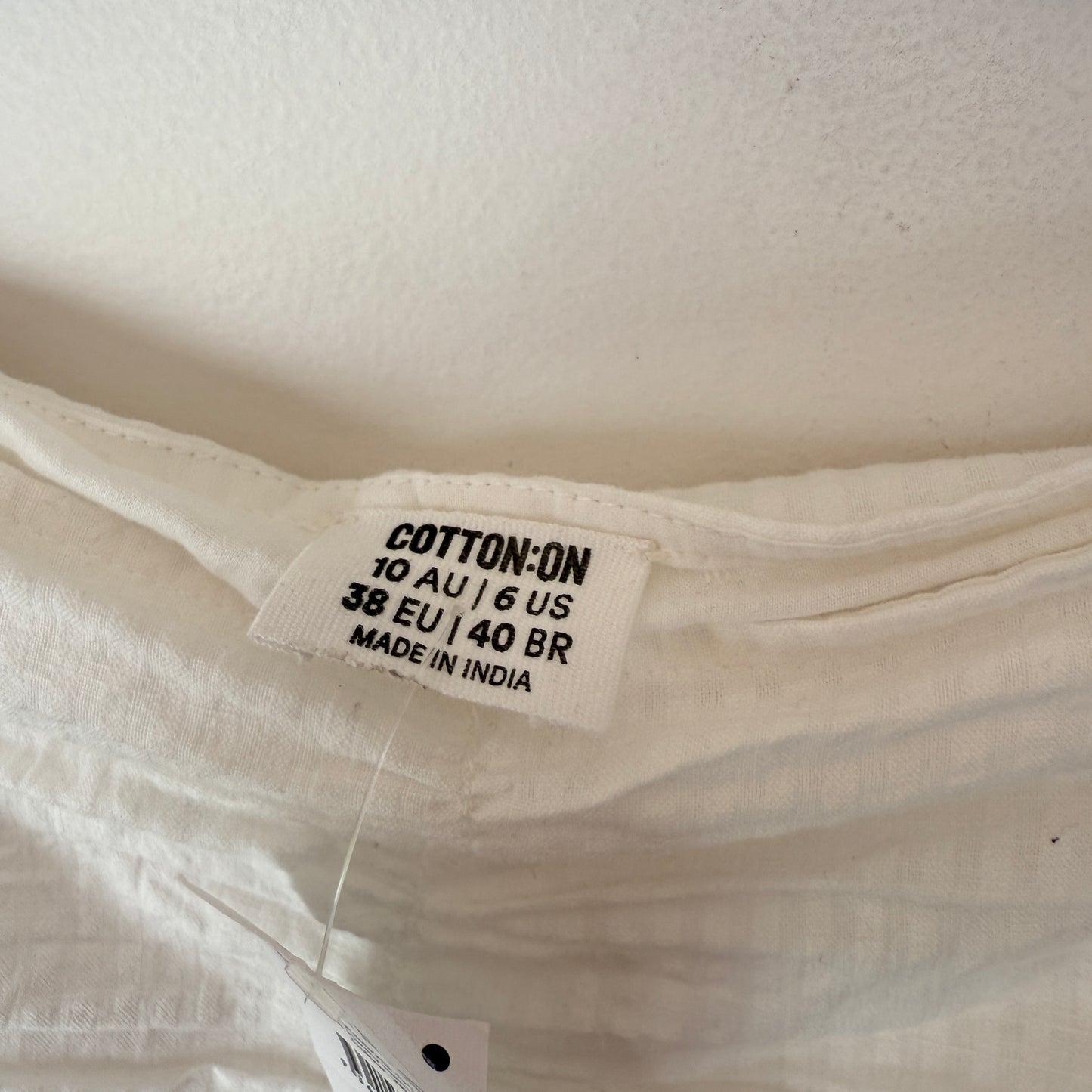 Cotton On Georgie Hanky Hem Mini Skirt Size 10