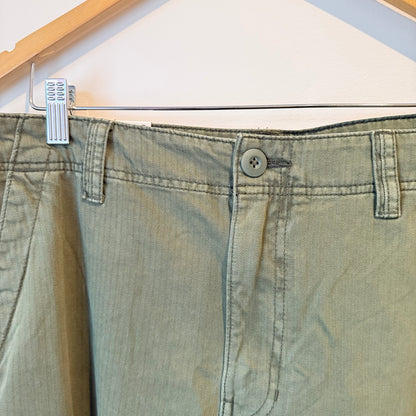 Cotton On Tactical Cargo Pant - Green - Size 34