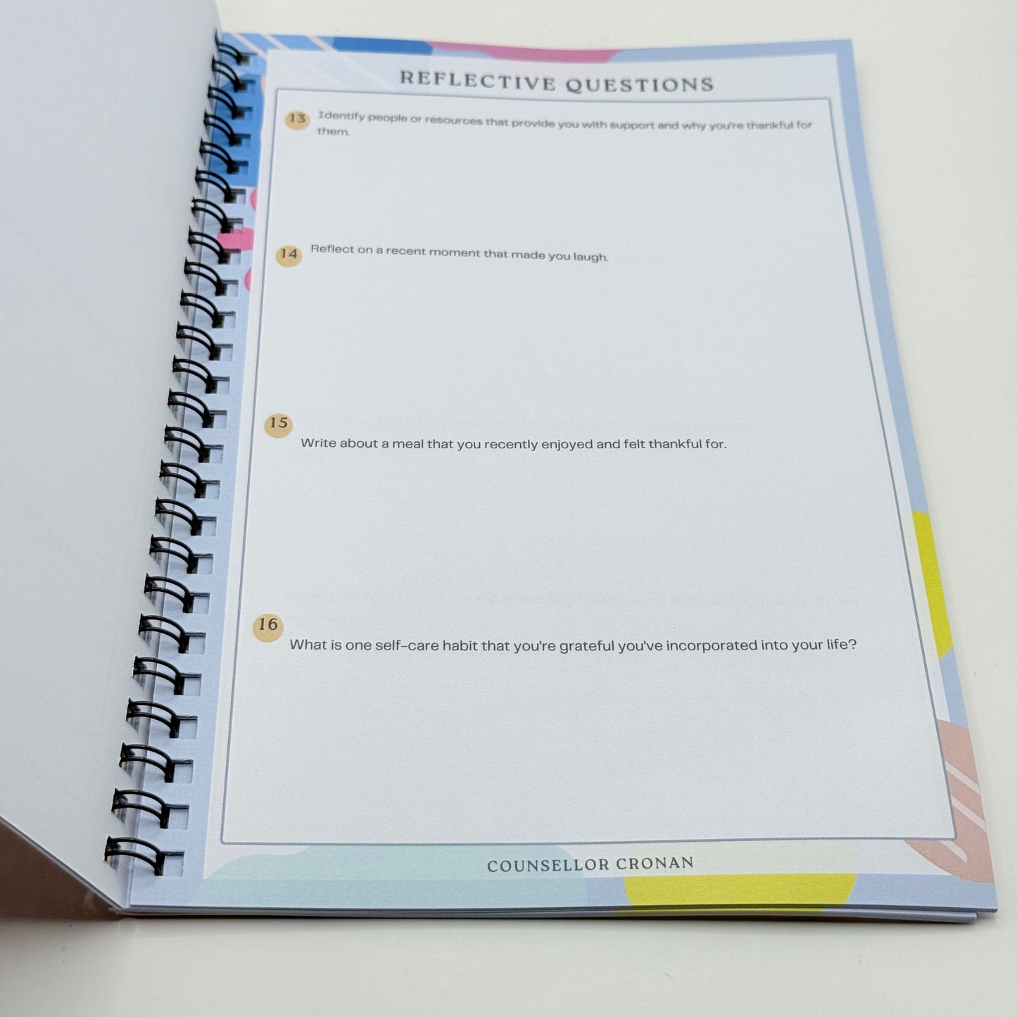 Counsellor Cronin's Daily Gratitude Book