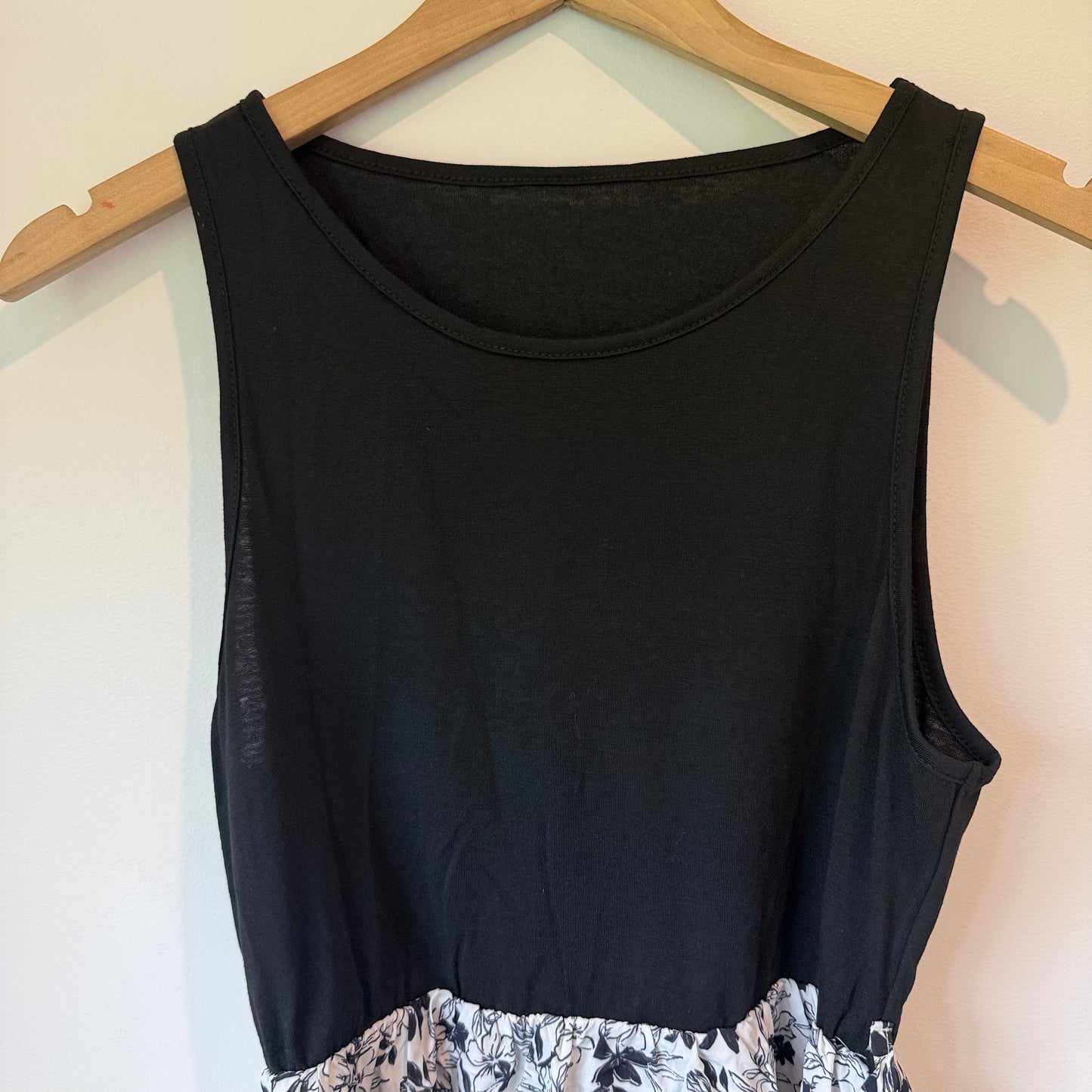 Cupshe Floral Print Belted A-Line Dress - Size M