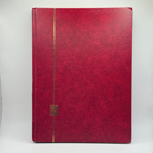 DAVO LUXE Stamp Stock Book Red
