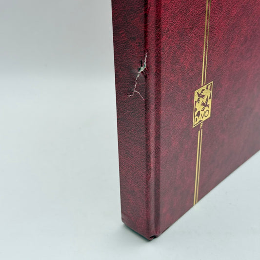 DAVO LUXE Stamp Stock Book Red