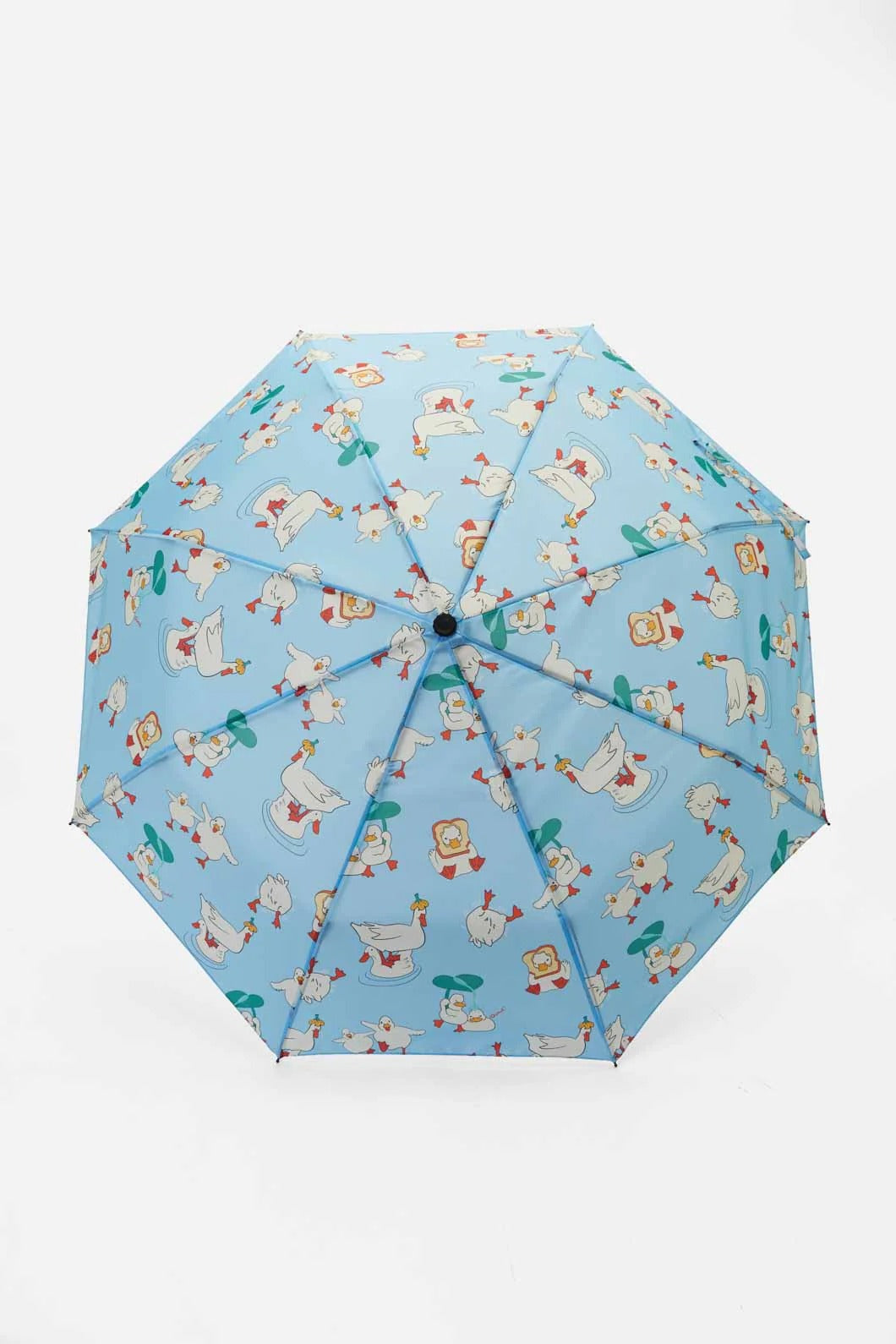 Dangerfield puddle duck umbrella - blue - rain umbrellas