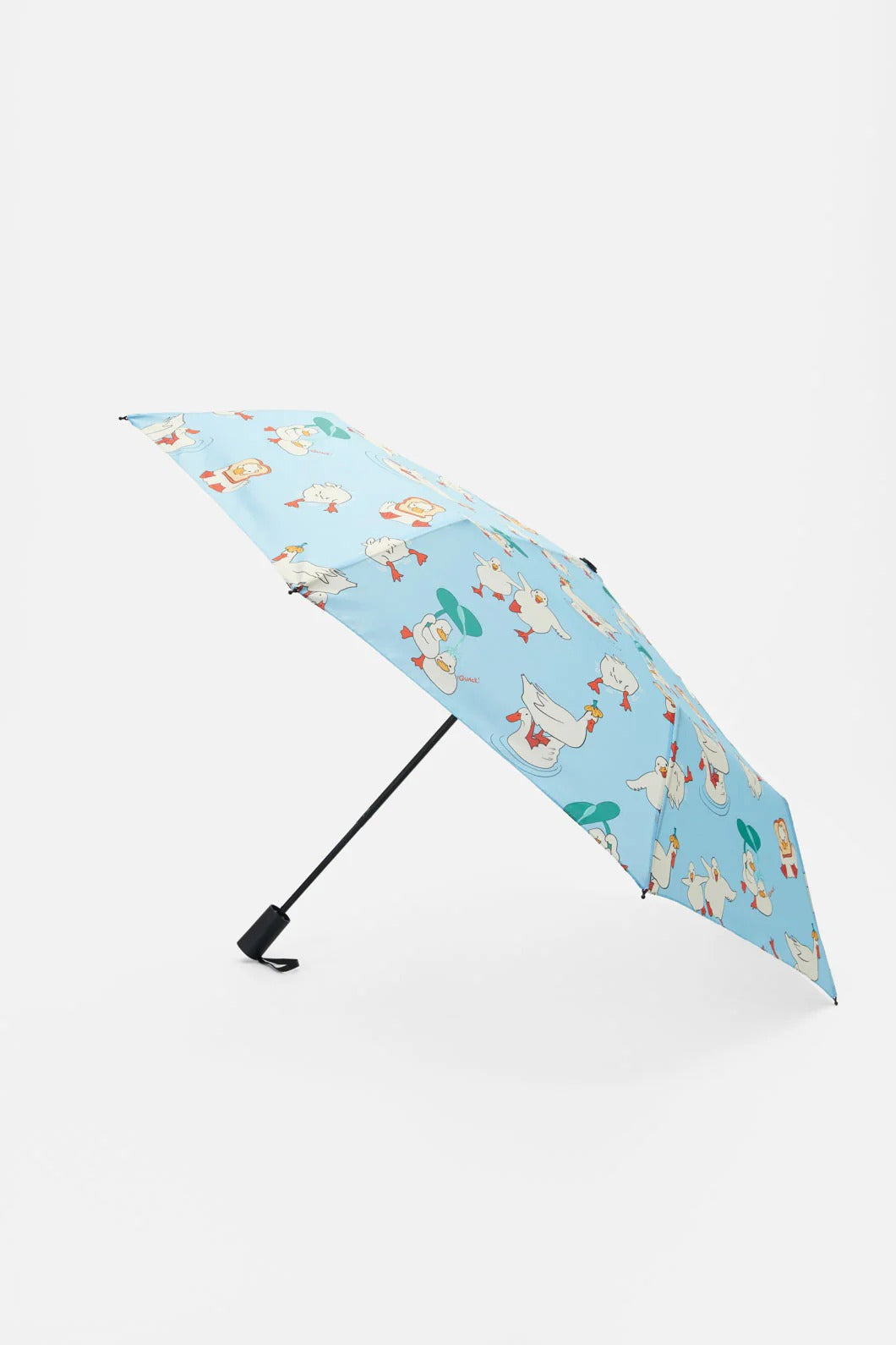 Dangerfield puddle duck umbrella - blue - rain umbrellas