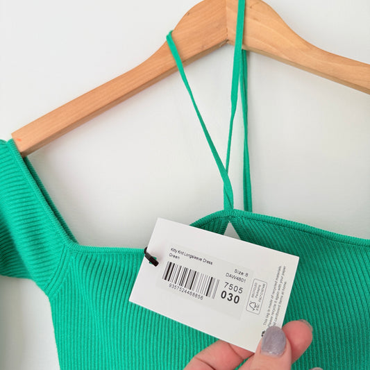 Dazie Ktty Knit Longsleeve Dress - Size 8