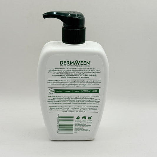 DermaVeen Daily Nourish Moisturising Lotion 500mL