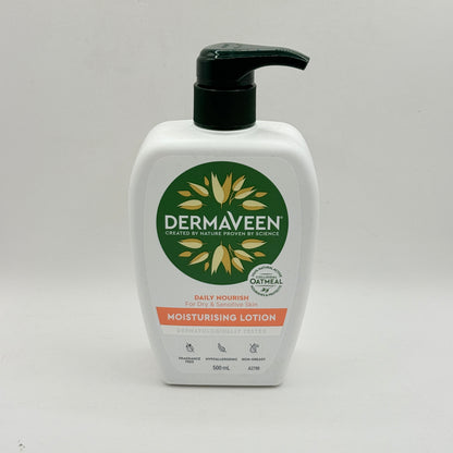 DermaVeen Daily Nourish Moisturising Lotion 500mL