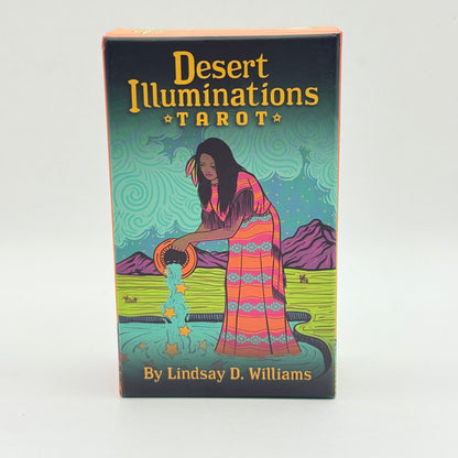 Desert Illuminations Tarot Deck – 78 Cards + Guidebook