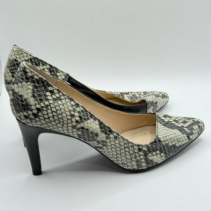 Diana Ferrari Tiffanie Leather Heels – Size 7