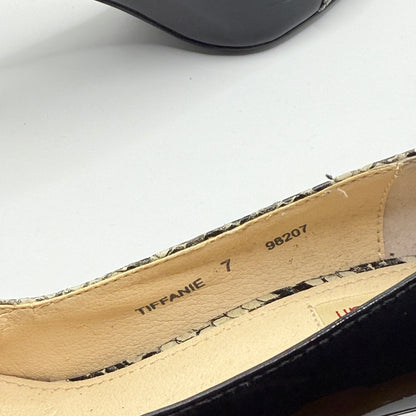 Diana Ferrari Tiffanie Leather Heels – Size 7